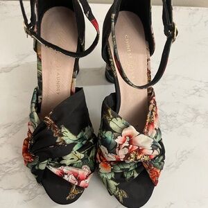 Chinese Laundry floral heels size 10
